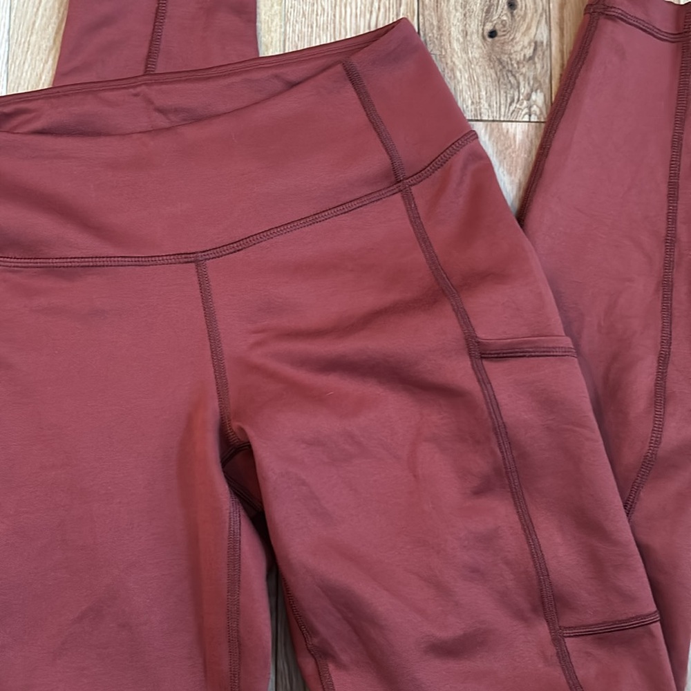 Patagonia Pack Out Women’s Leggings Red Size S - Picture 5 of 8